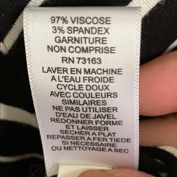 Cable & Gauge Black and White Dress - Picture 5 of 5